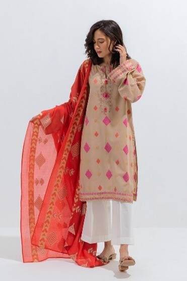 Revive | Embroidered Pret 2-Piece Jacquard