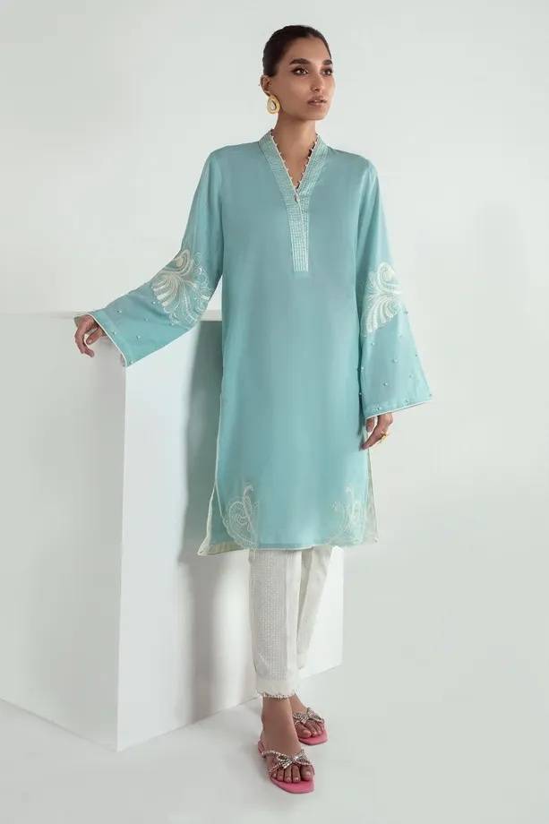 Sana Safinaz | Basic Pret 1-Piece Slub Lawn