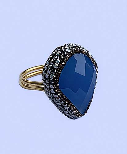 Revive – Handmade Turkish Gem and Crystal Gemstone Ring