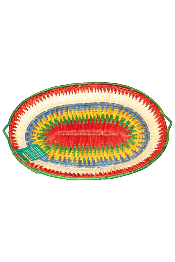 Revive | Hand Crafted Natural Cane Fruit and Bread Tray