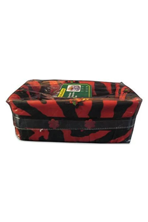 Revive | Hand Made Natural Cane Rectangular Bread Basket Quilted and wrapped with Cotton Fabric