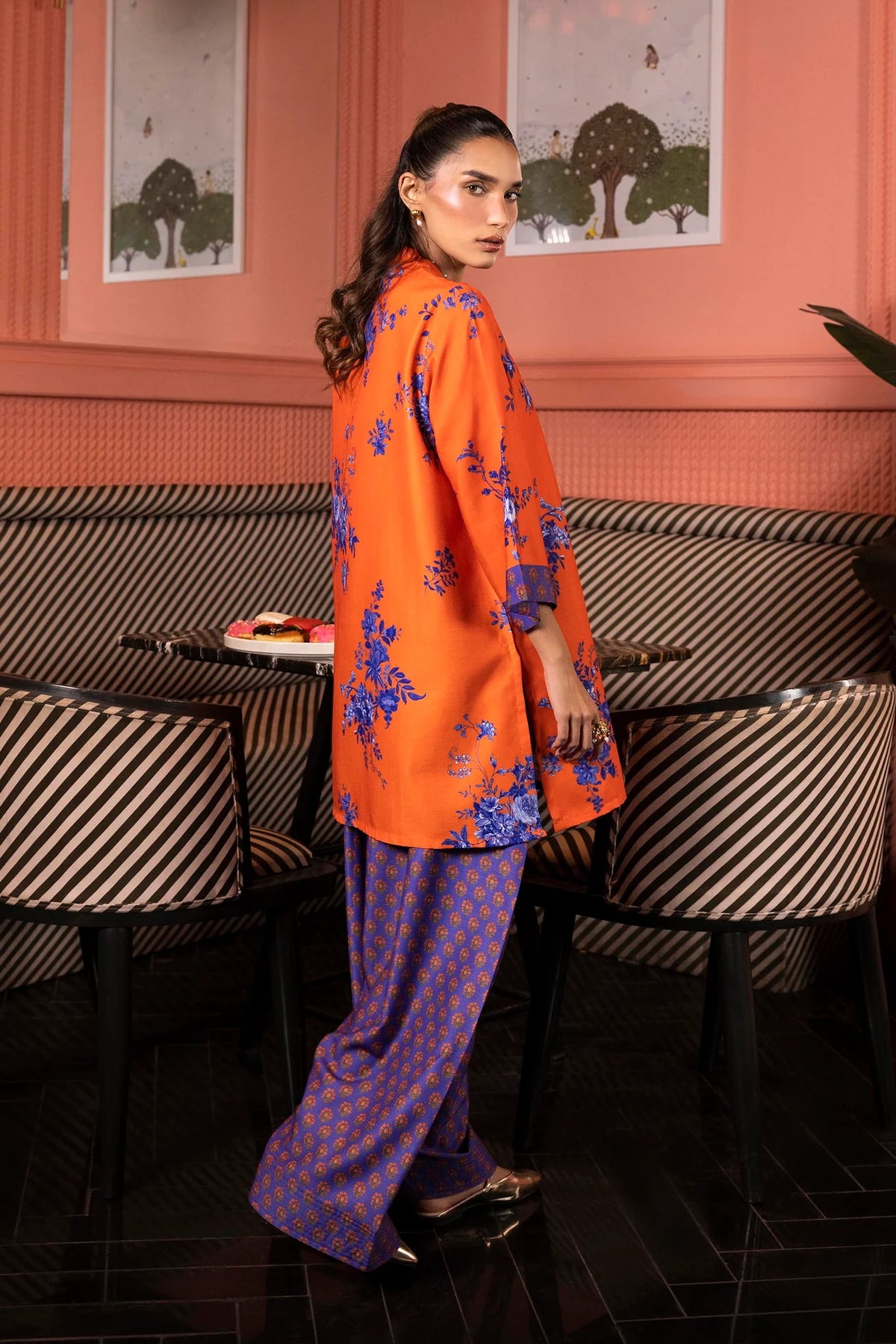 Sana Safinaz | Stitched Printed 2-Piece Pret Herringbone