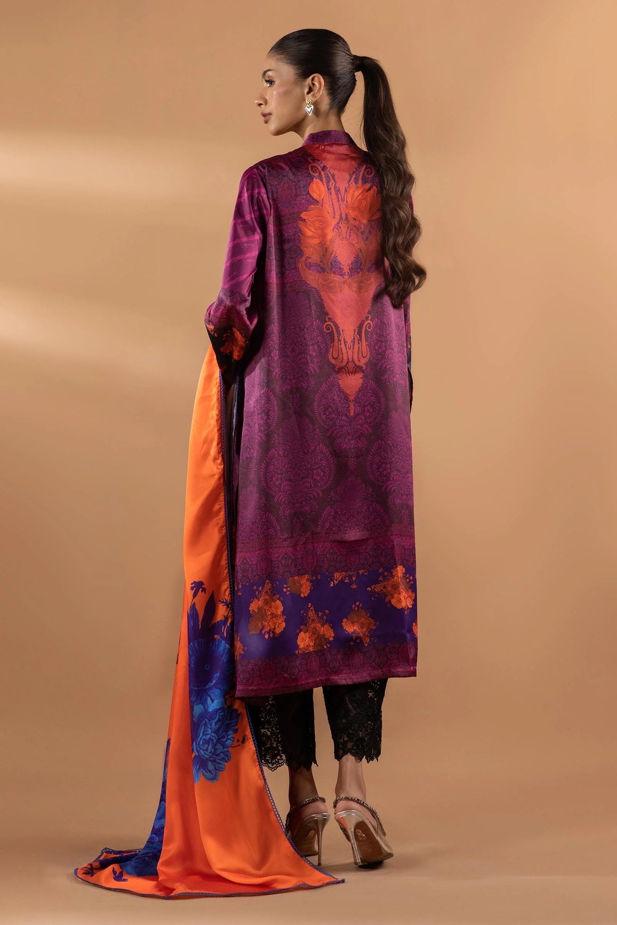 Sana Safinaz | Stitched Pret 2-Piece Satin