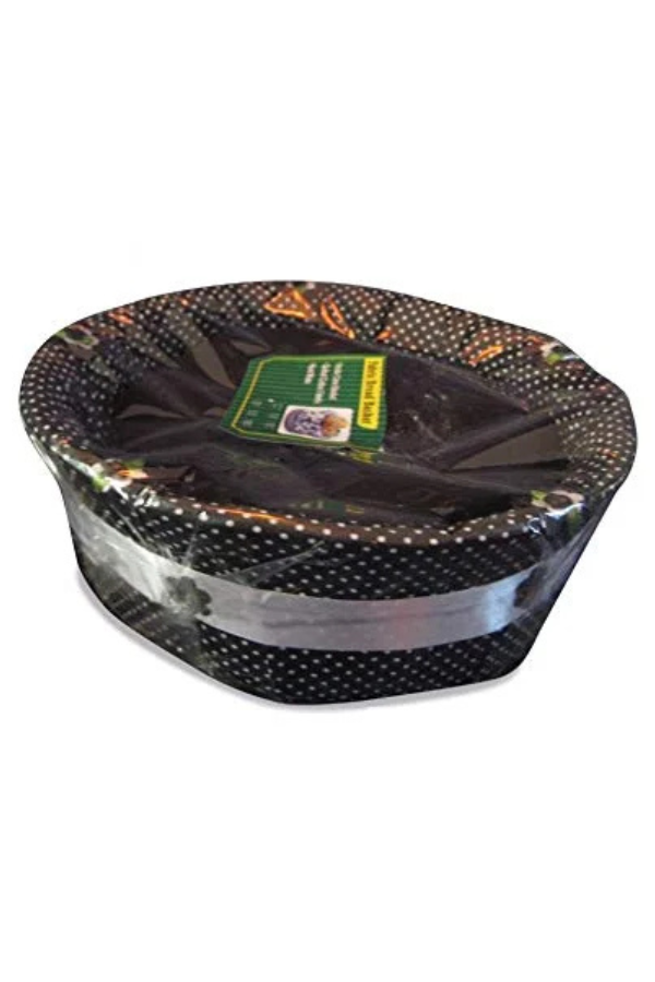 Revive | Hand Made Natural Cane Bread Basket quilted and wrapped with Cotton Fabric