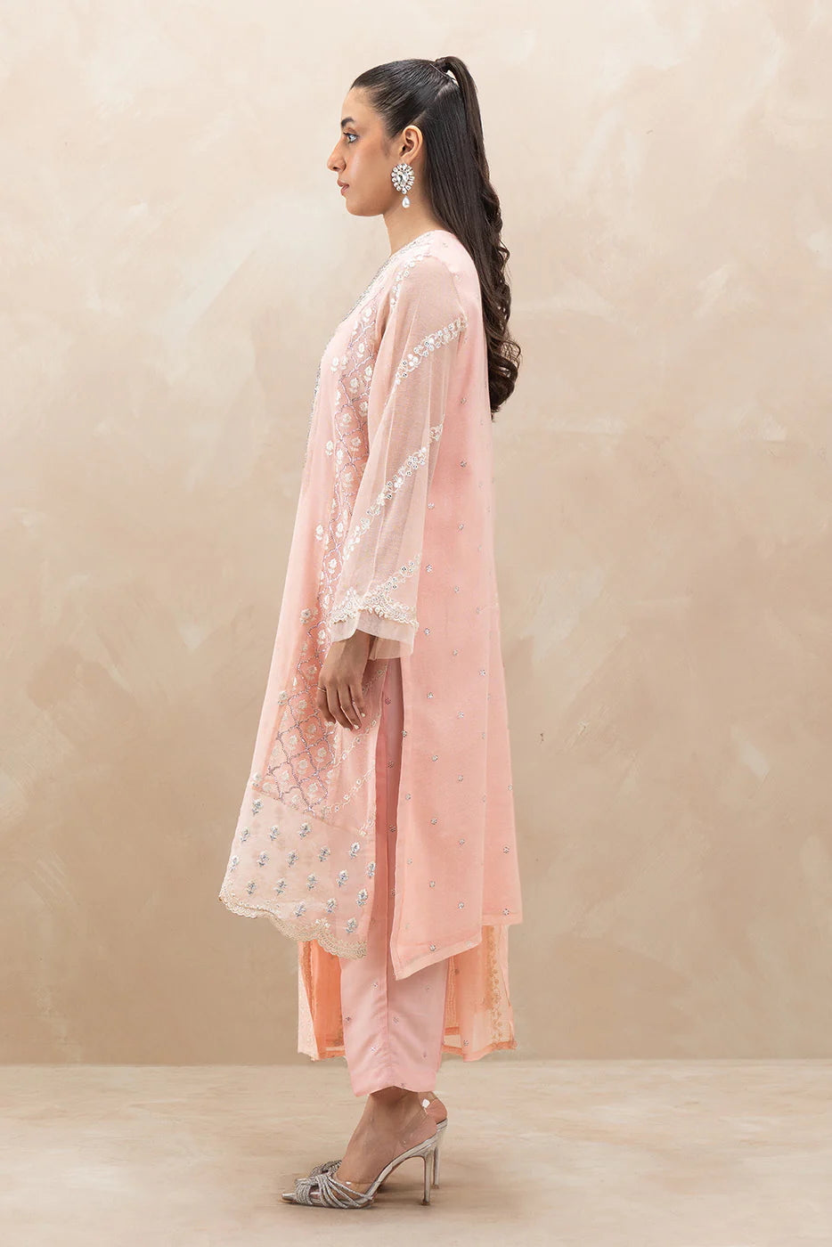 Beechtree | Embroidered Luxury Pret 3-Piece Cotton