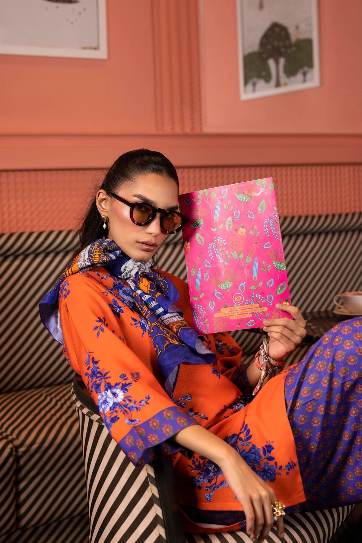 Sana Safinaz | Stitched Printed 2-Piece Pret Herringbone