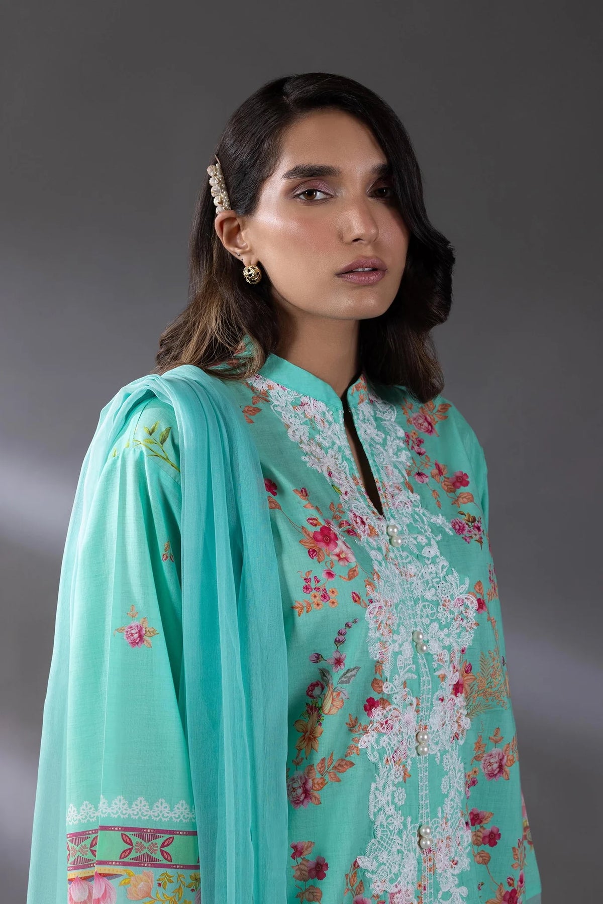 Sana Safinaz | 3-Piece Pret Stitched Lawn