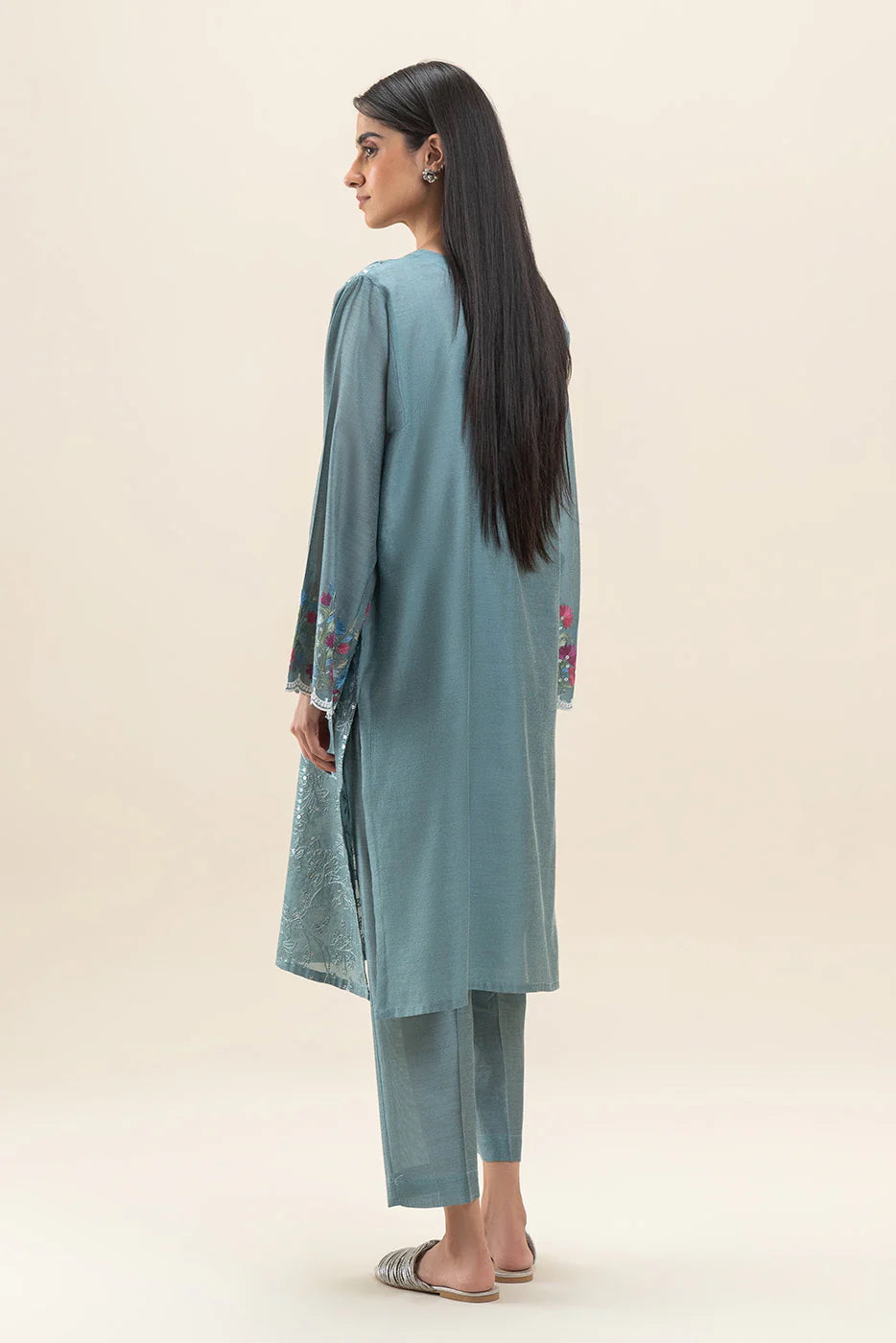 Beechtree | Embroidered Pret 2-Piece Two-Tone