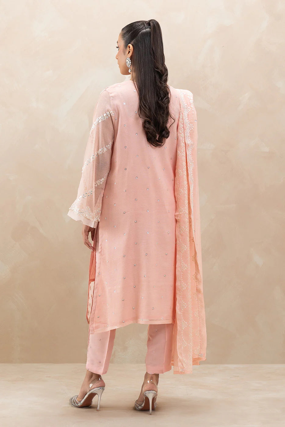 Beechtree | Embroidered Luxury Pret 3-Piece Cotton