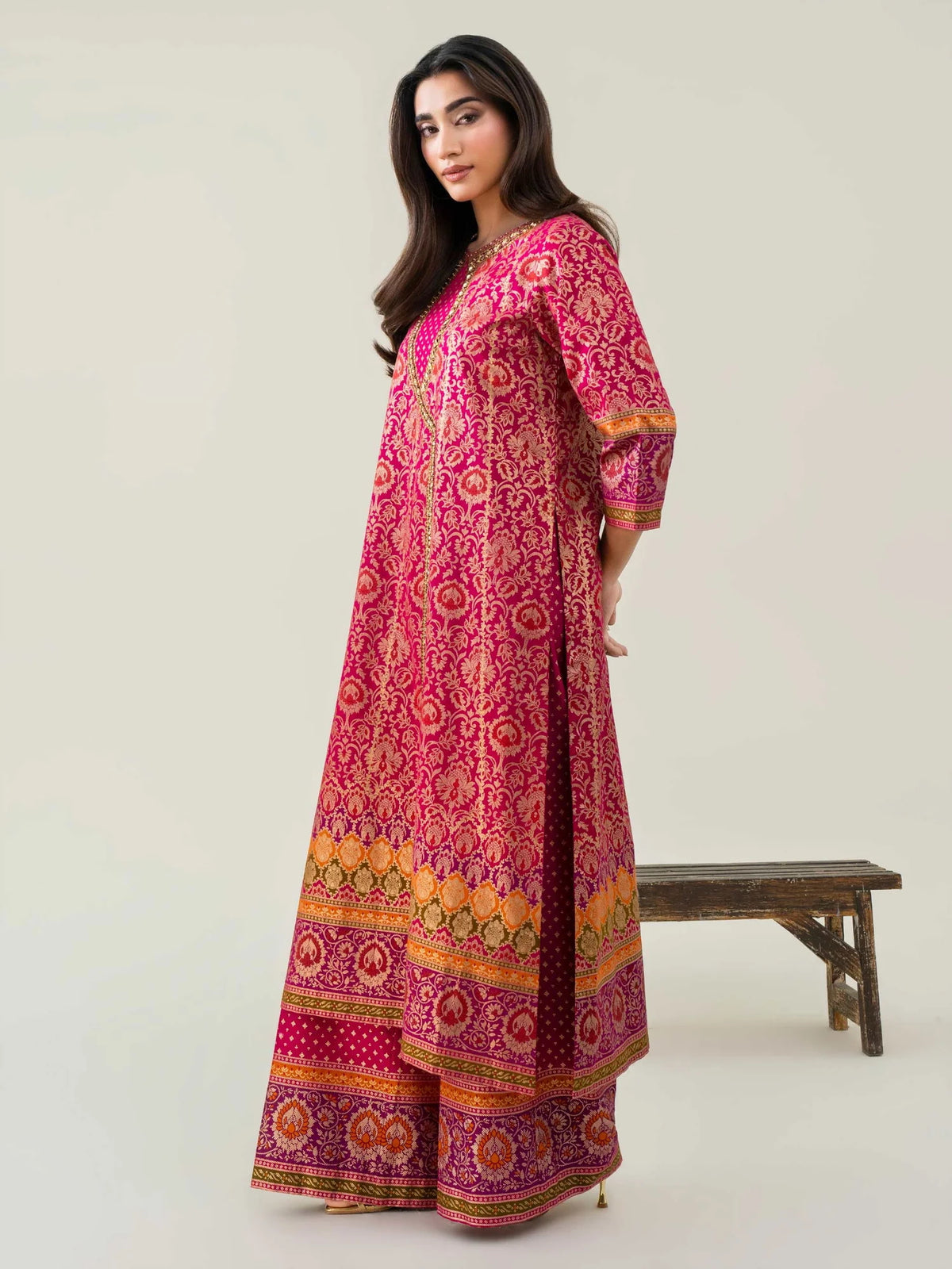 Limelight | Printed Sequin Pret 2-Piece Embellished Lawn