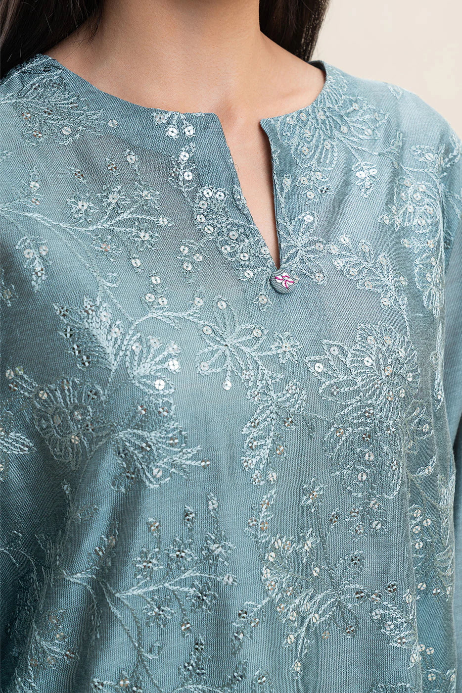 Beechtree | Embroidered Pret 2-Piece Two-Tone