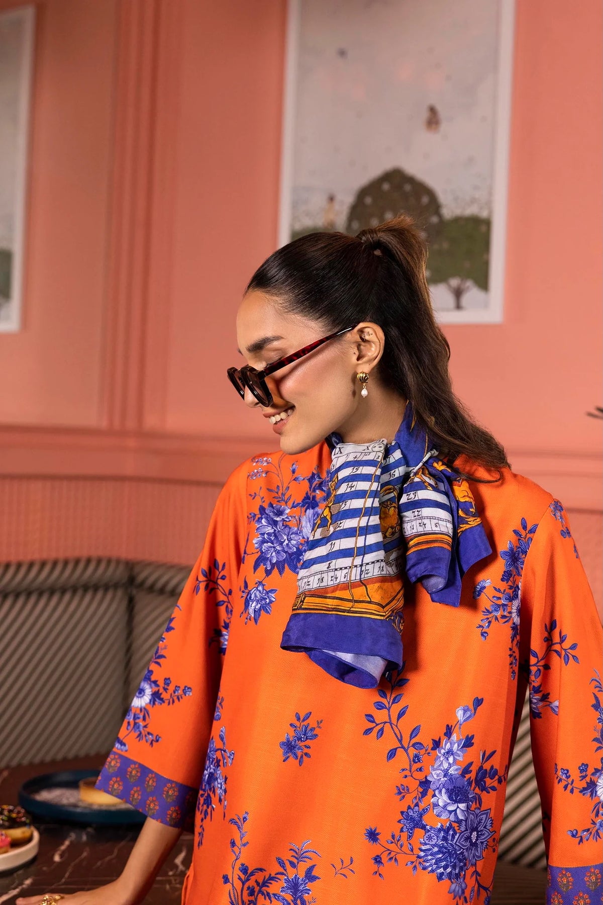 Sana Safinaz | Stitched Printed 2-Piece Pret Herringbone