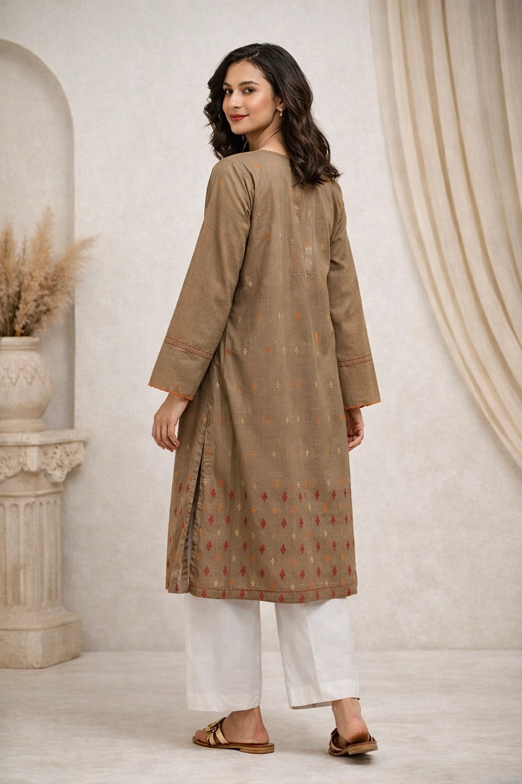 Revive | Embroidered Pret 1-Piece Cotton