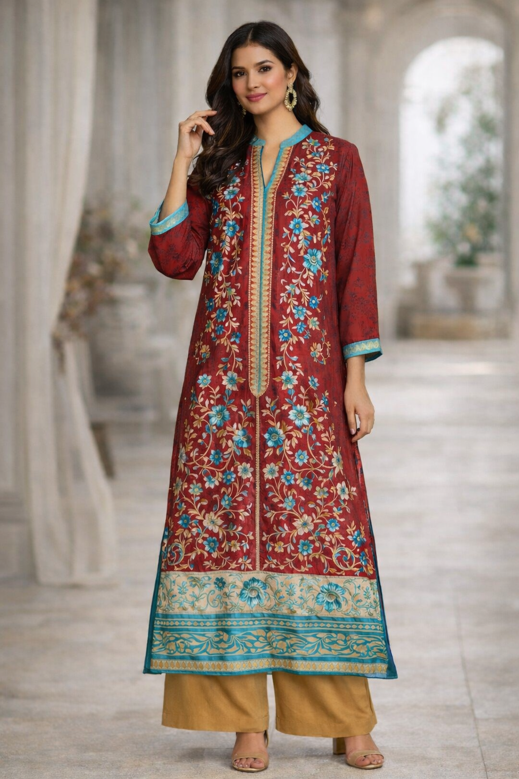 Revive | Embroidered Pret 3-Piece Linen