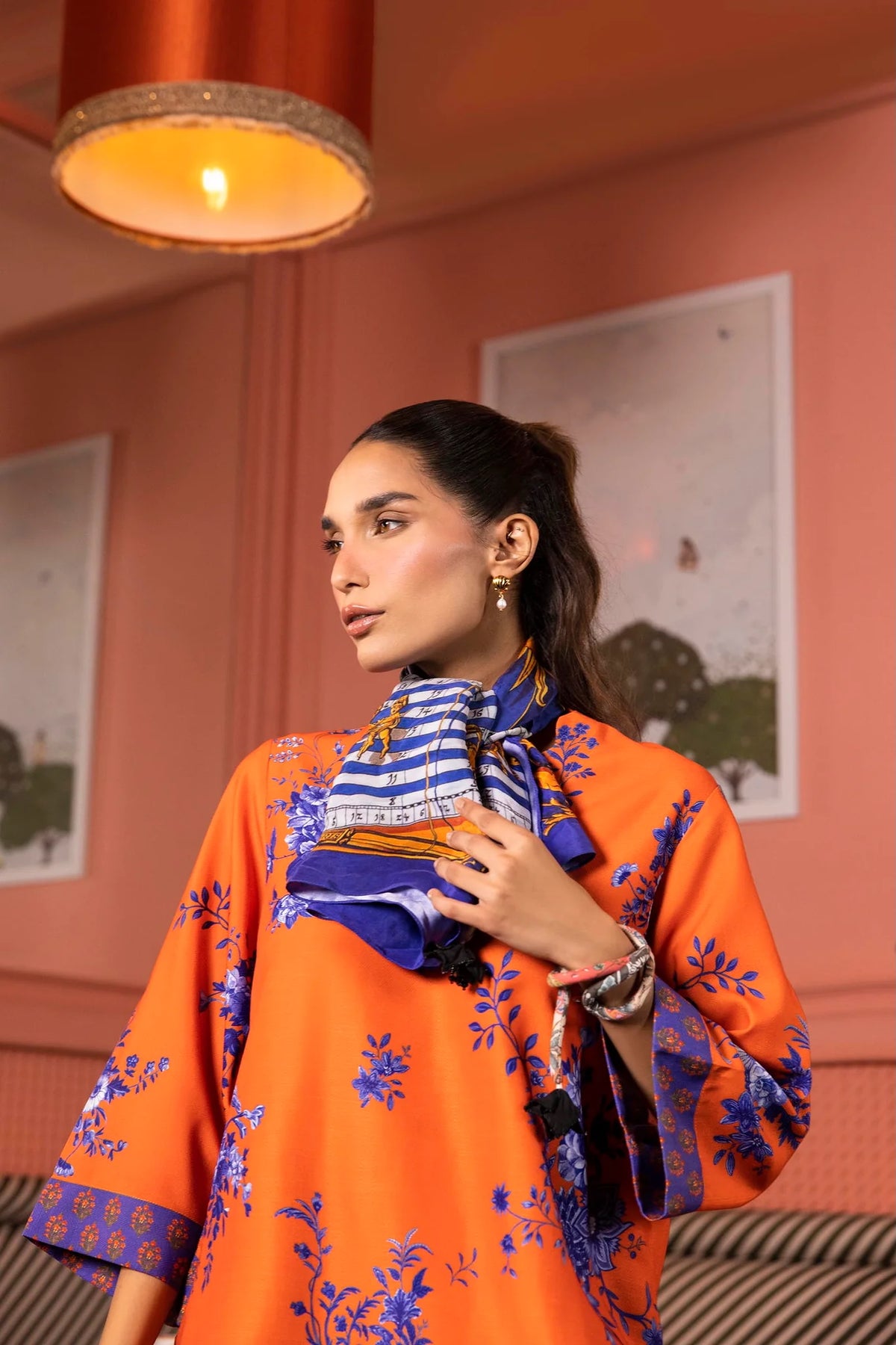 Sana Safinaz | Stitched Printed 2-Piece Pret Herringbone