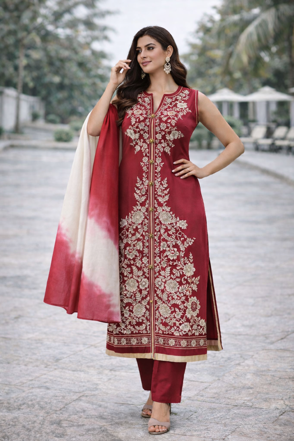 Revive | Embroidered Pret 3-Piece Linen