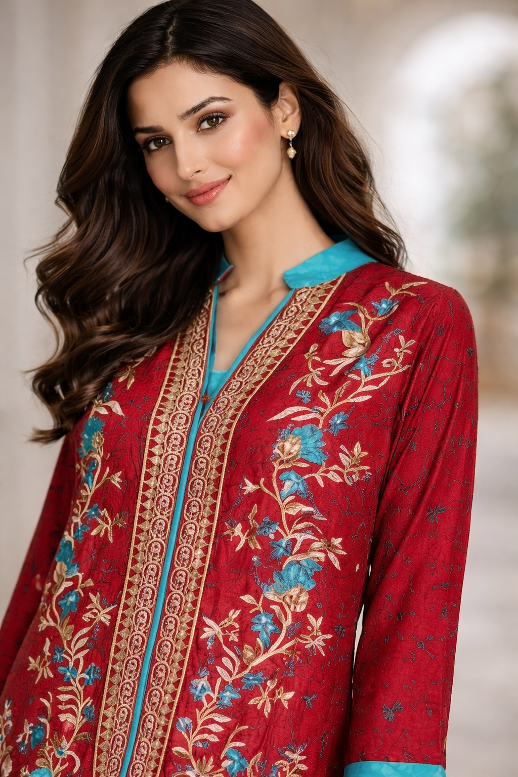 Revive | Embroidered Pret 3-Piece Linen