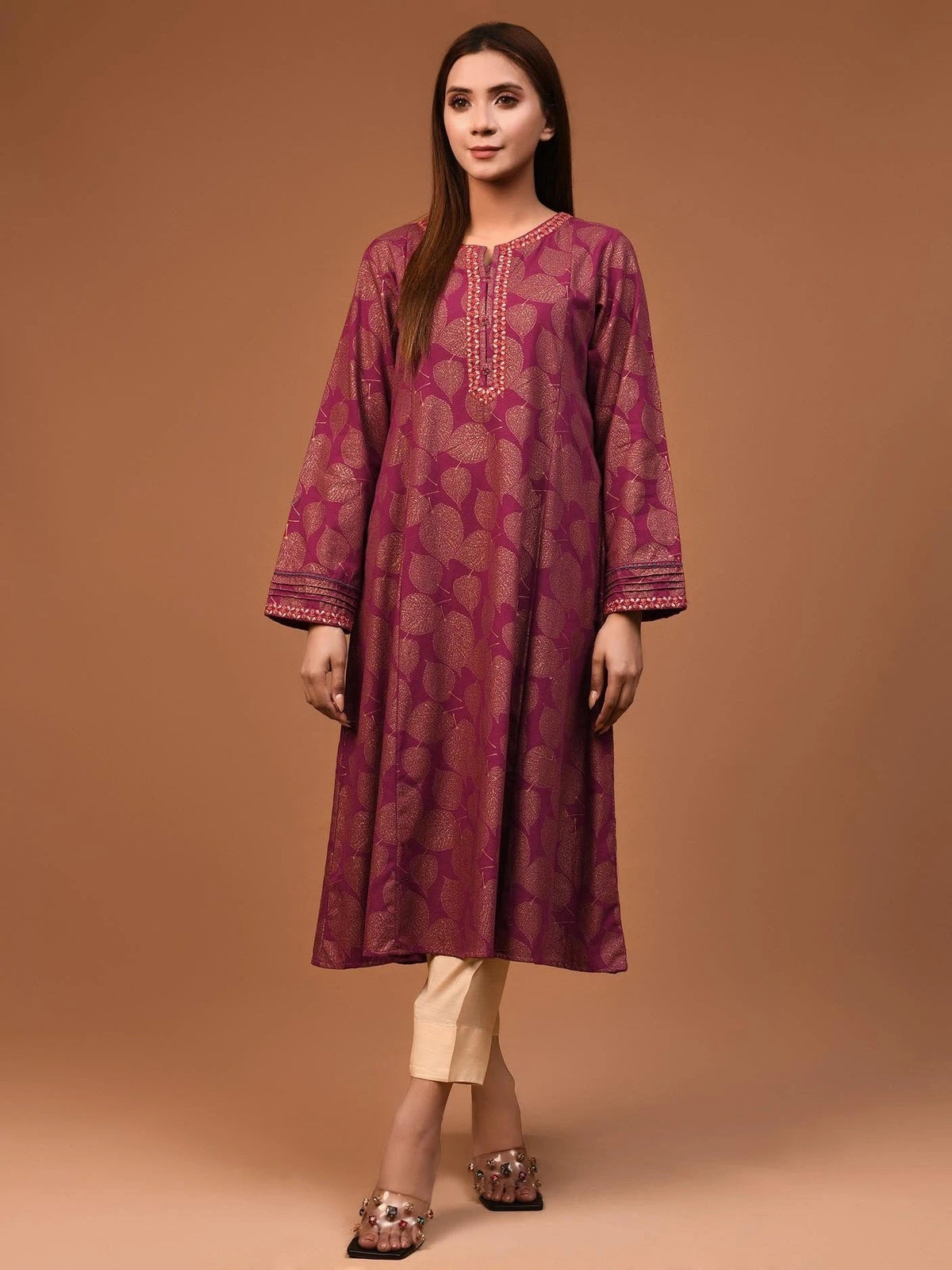 Limelight | Embroidered Pret 1-Piece Slub Khaddar