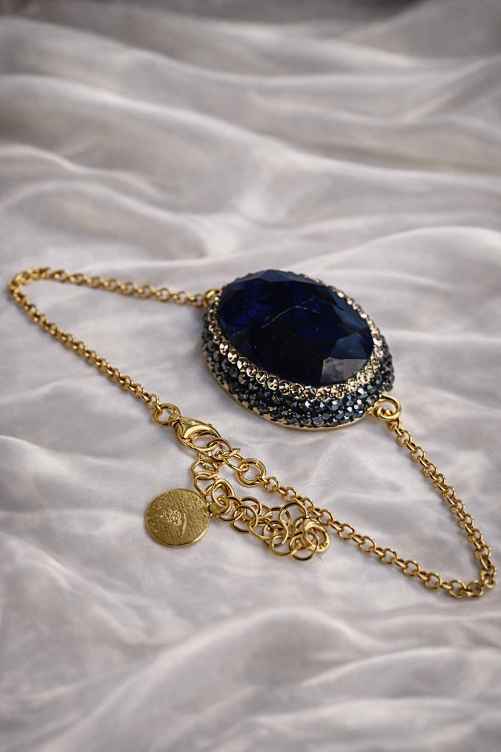 Revive – Turkish Handmade Gemstone 925 Sterling Silver Gem and Crystals Classic Bracelet