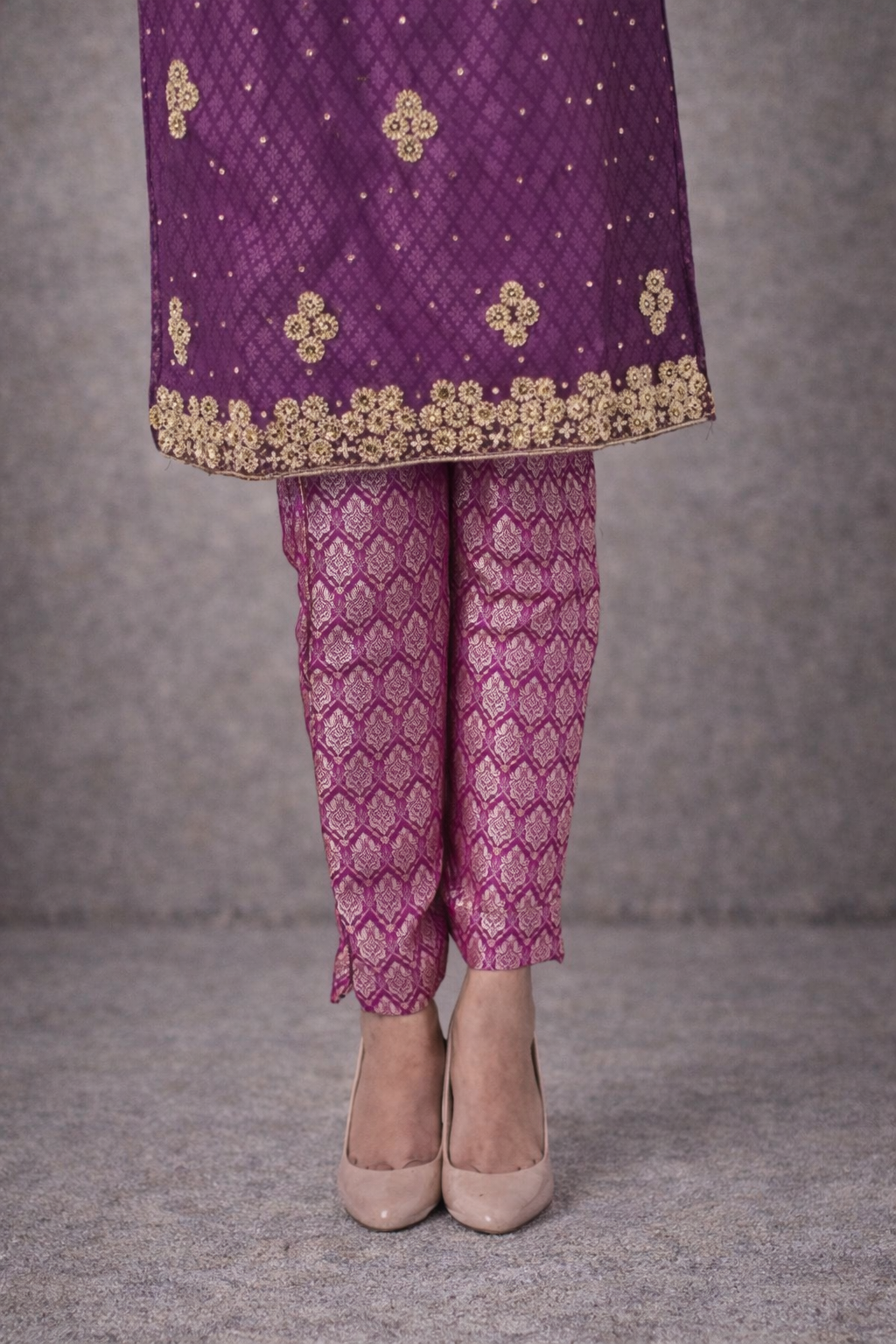 Revive | Luxury Pret 3-Piece Chiffon & Jamawar