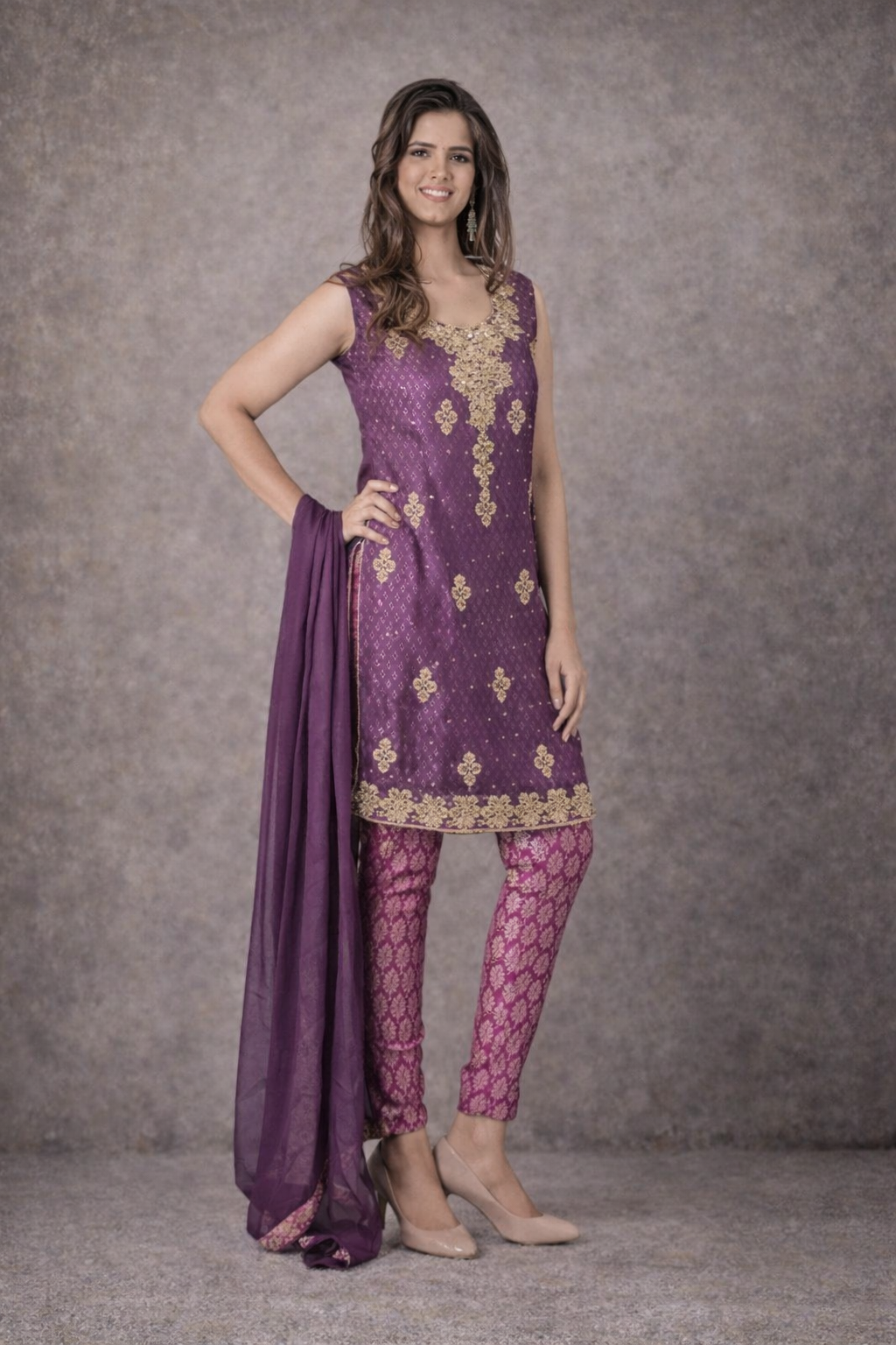 Revive | Luxury Pret 3-Piece Chiffon & Jamawar