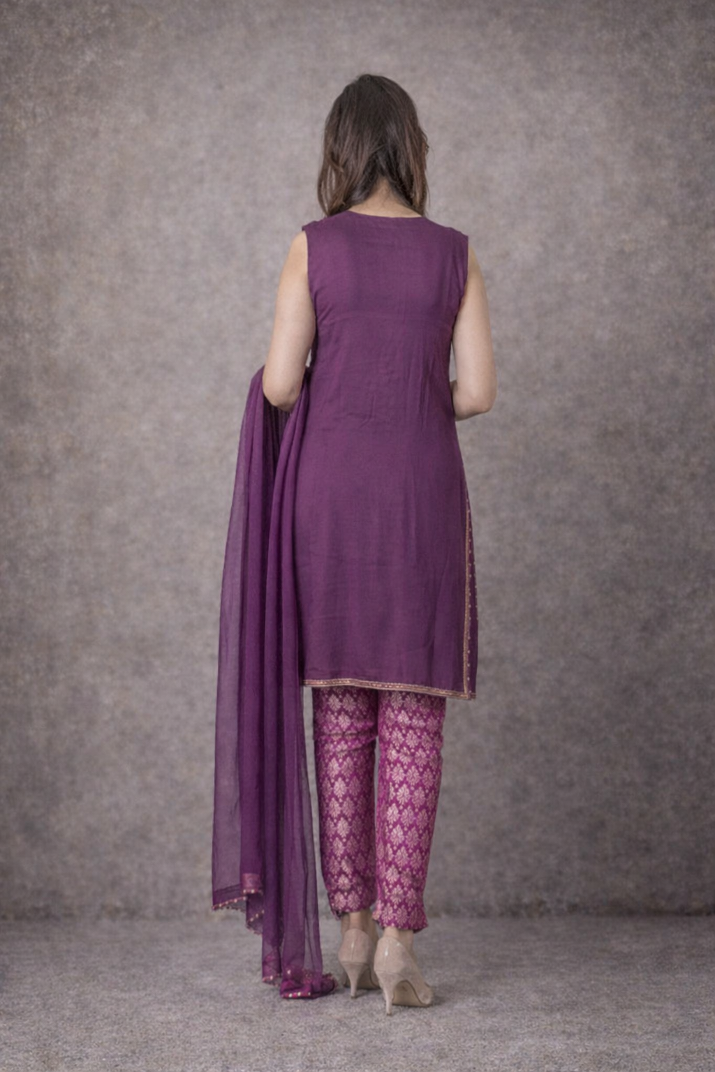 Revive | Luxury Pret 3-Piece Chiffon & Jamawar