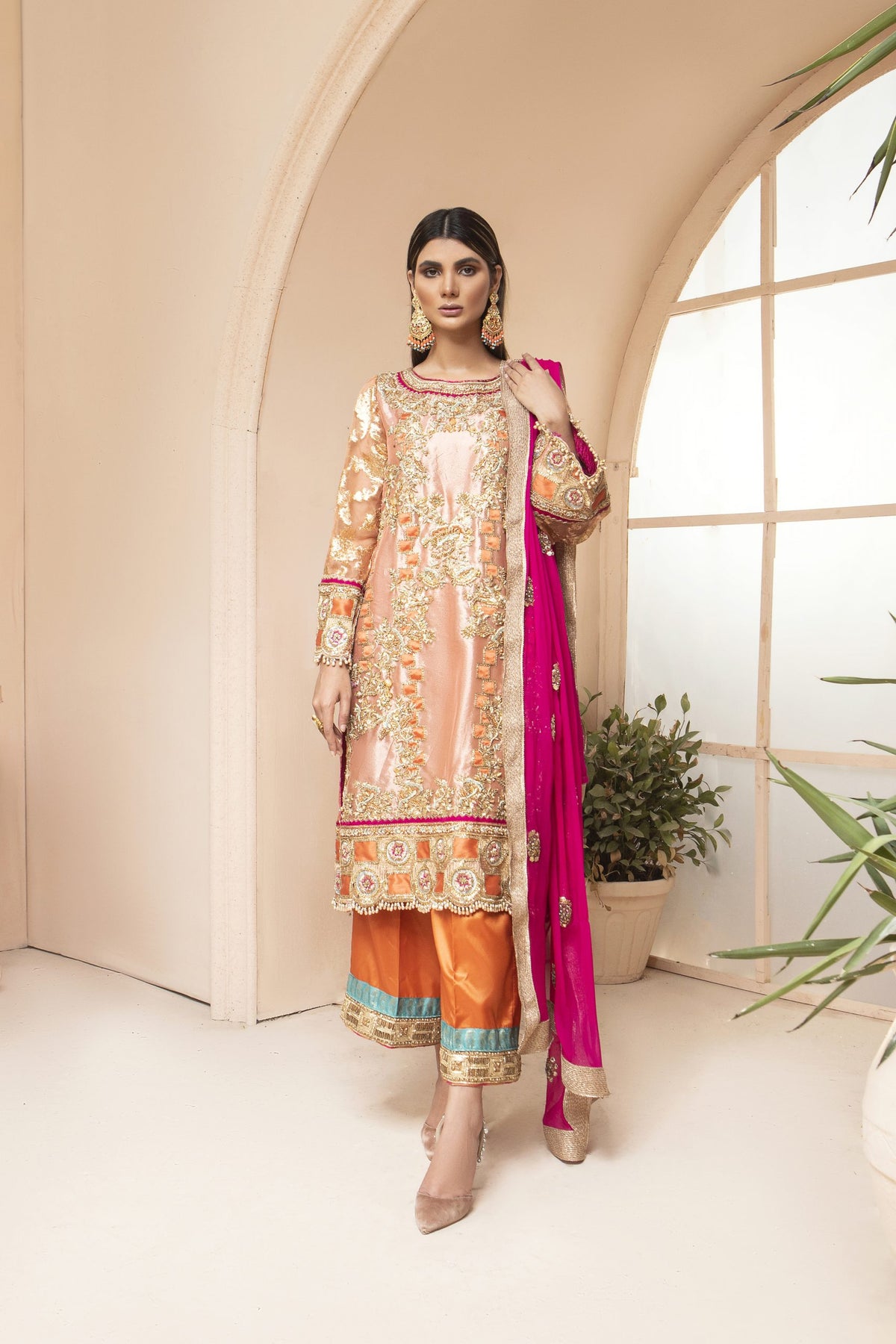 Sarah Salman | Formal Pret 3-Piece Silk