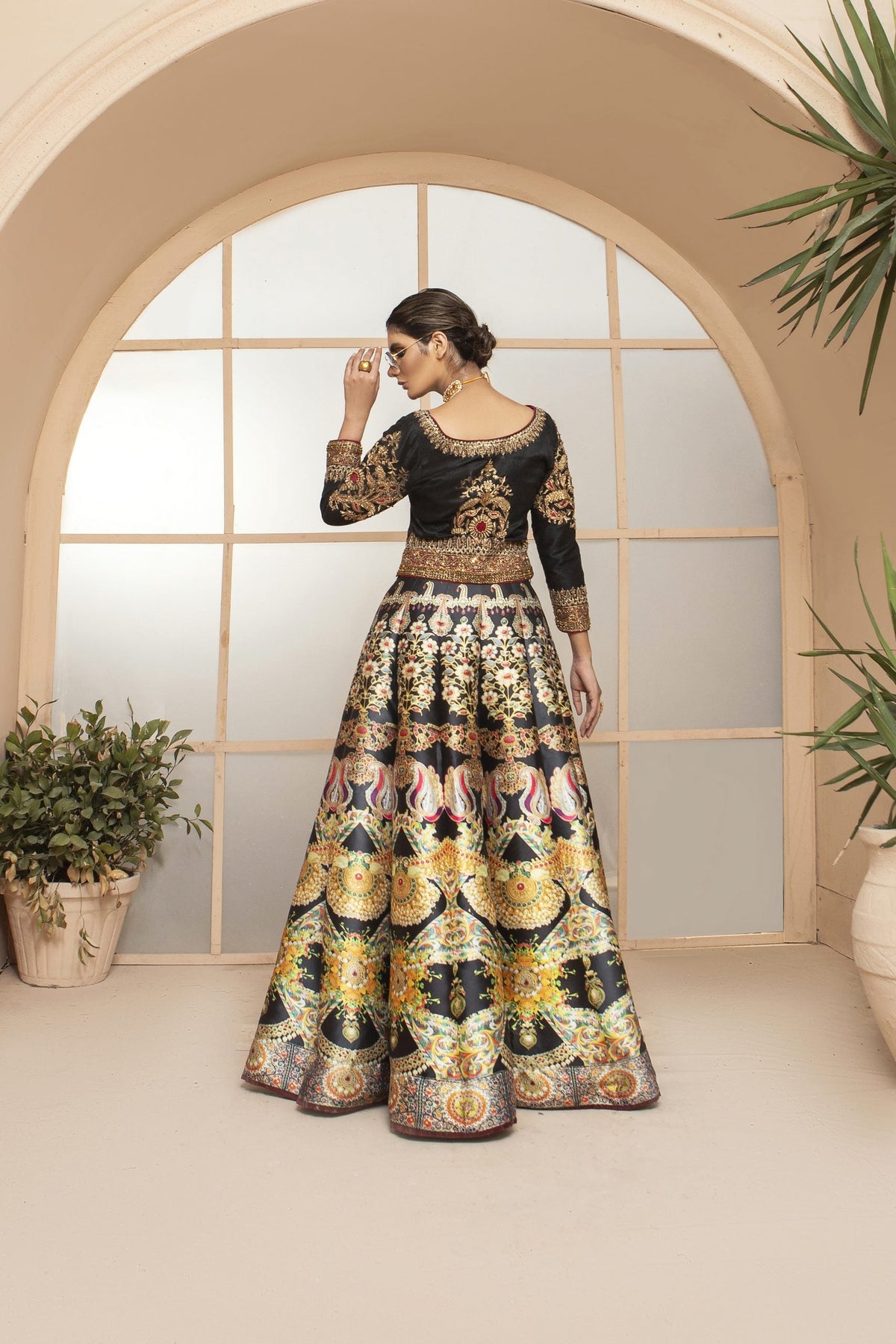 Sarah Salman | Formal Pret 3-Piece Silk Jamawar