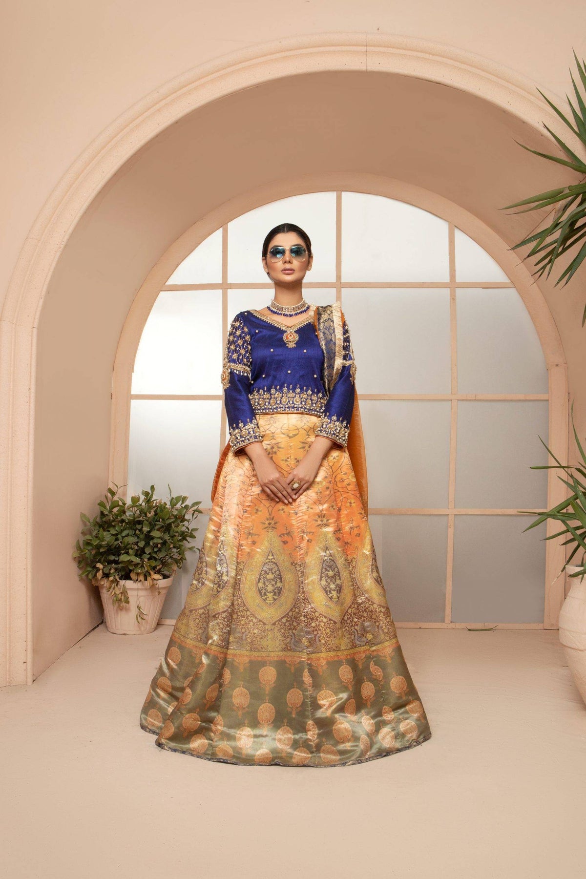 Sarah Salman | Formal Pret 3-Piece Silk Jamawar