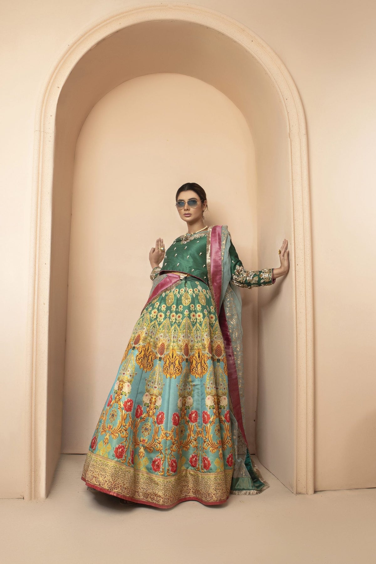 Sarah Salman | Formal Pret 3-Piece Silk Organza