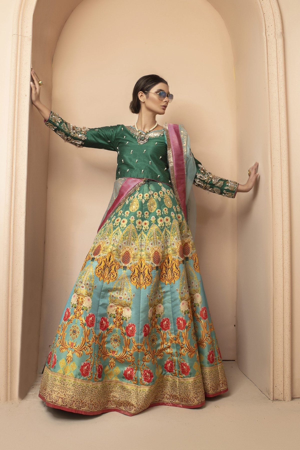 Sarah Salman | Formal Pret 3-Piece Silk Organza