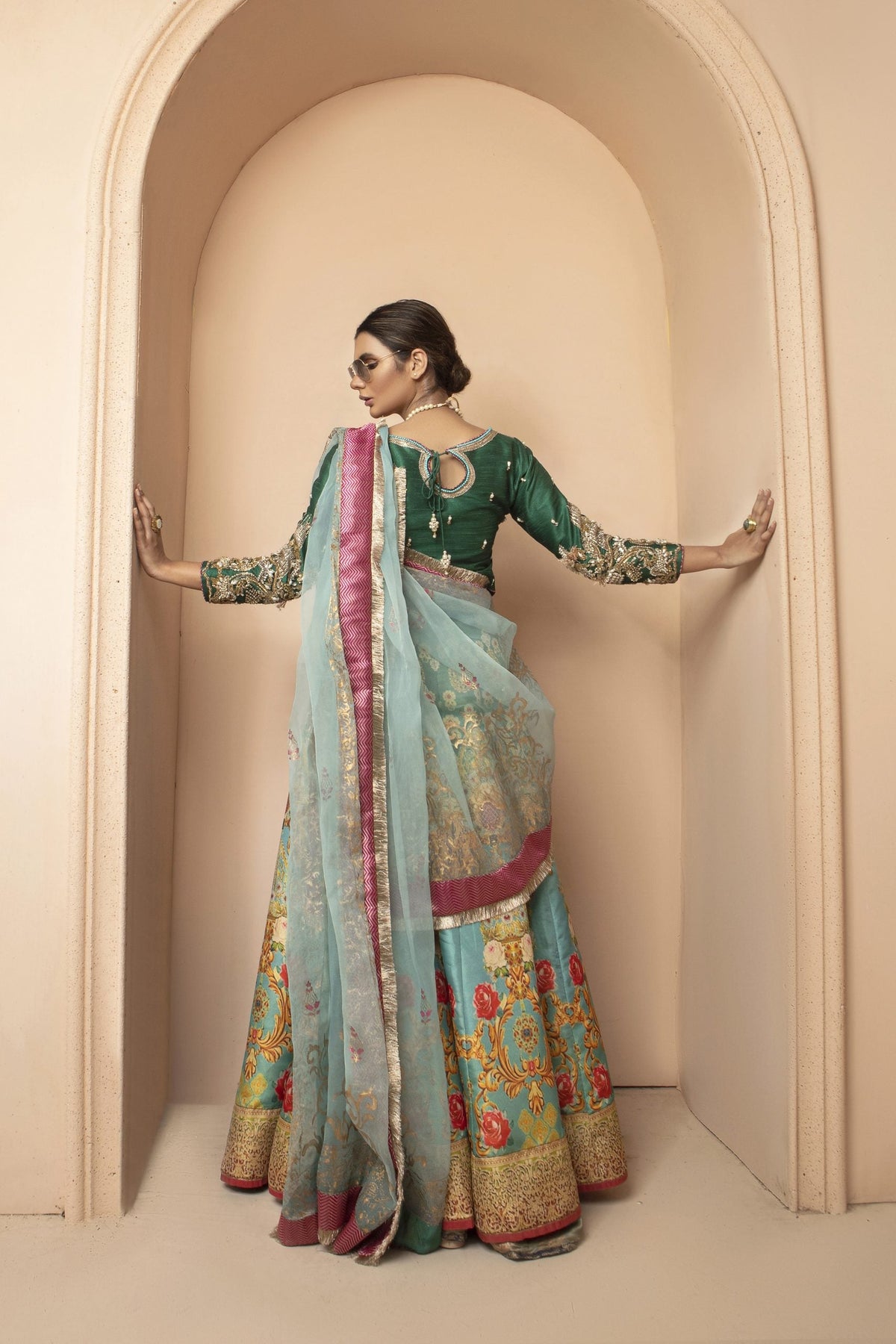 Sarah Salman | Formal Pret 3-Piece Silk Organza