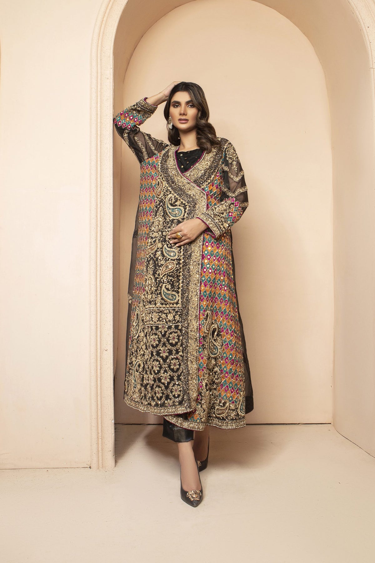 Sarah Salman | Formal Pret 1-Piece Silk Organza