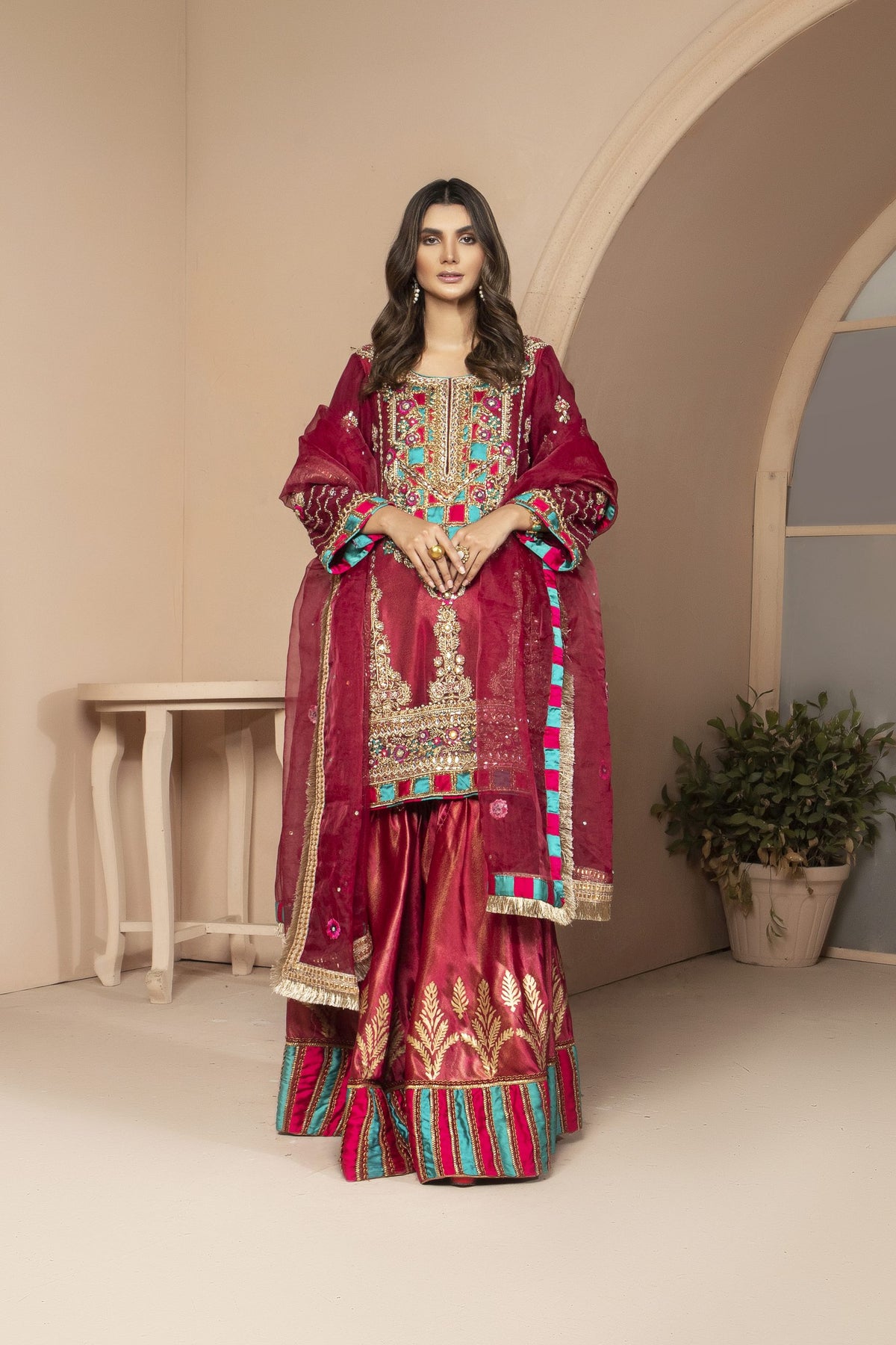 Sarah Salman | Formal Pret 3-Piece Silk