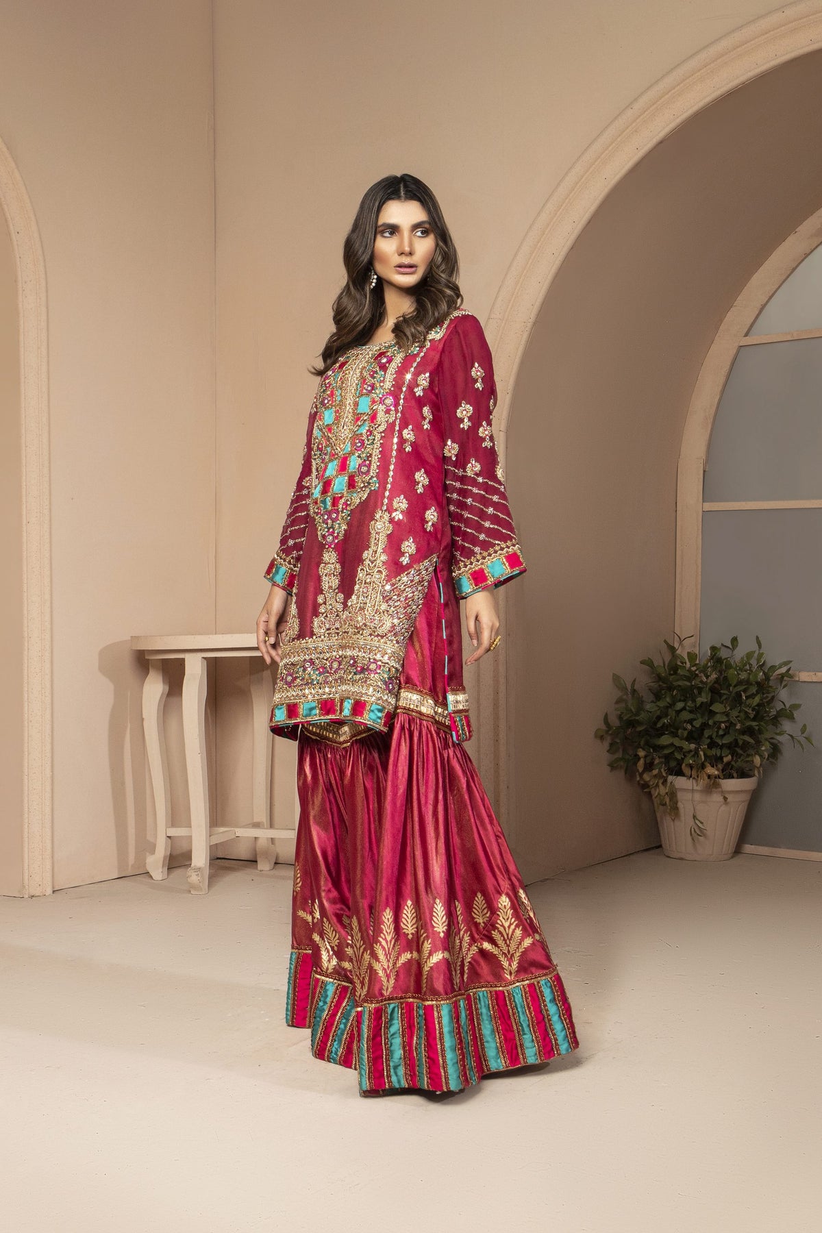 Sarah Salman | Formal Pret 3-Piece Silk