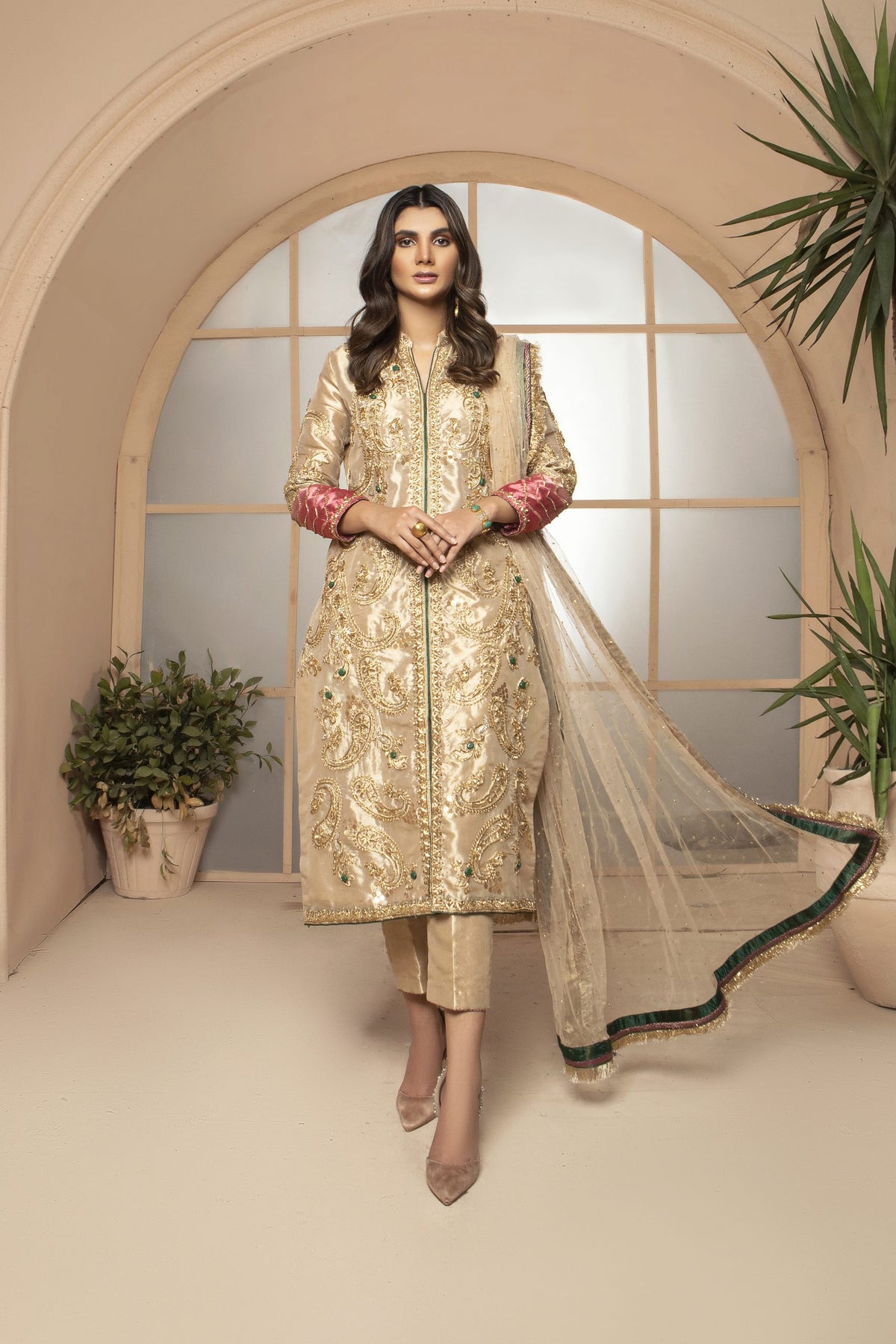 Sarah Salman | Formal Pret 3-Piece Silk