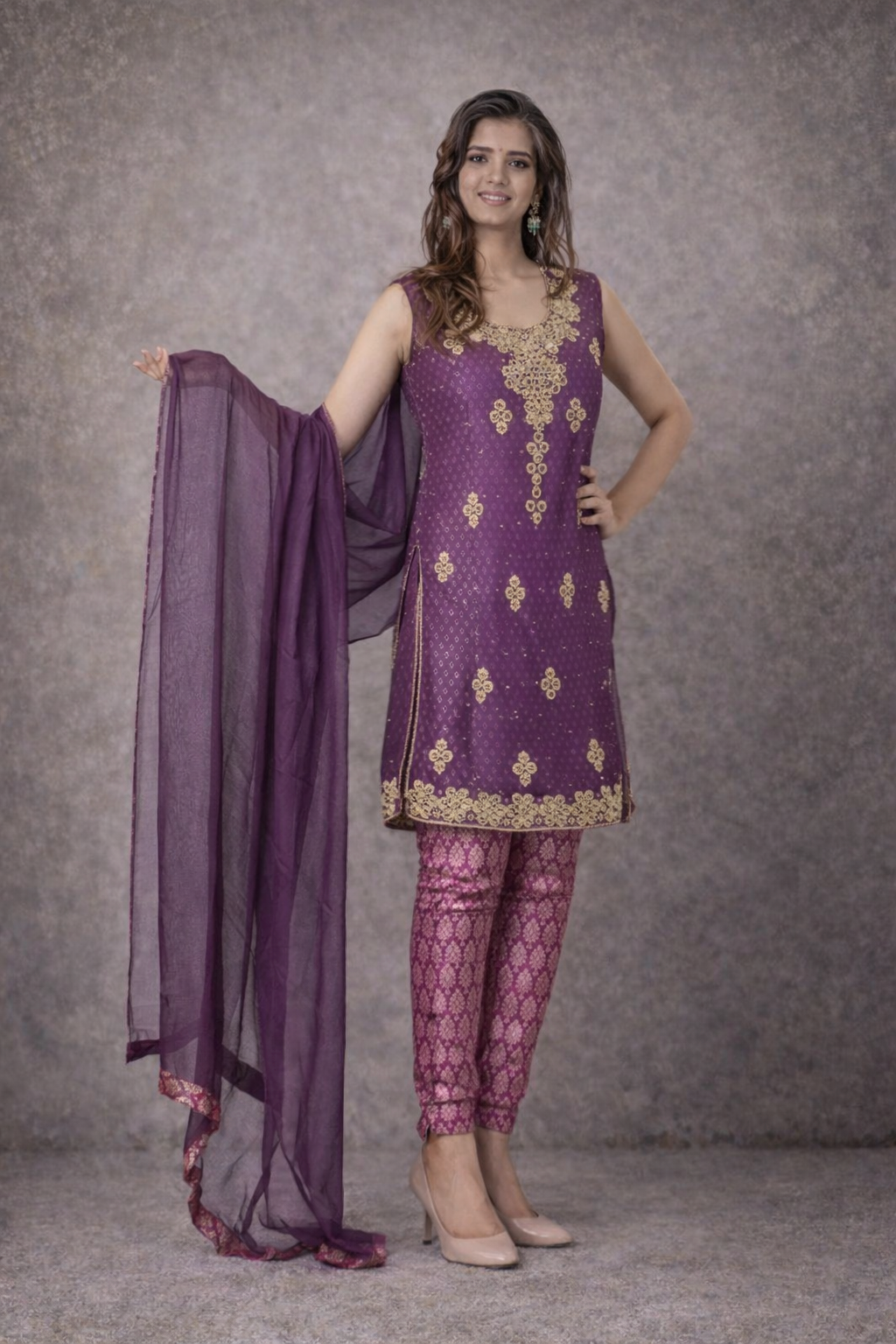 Revive | Luxury Pret 3-Piece Chiffon & Jamawar