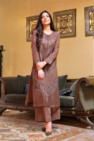 Sarah Salman | Basic Pret 2-Piece Organza