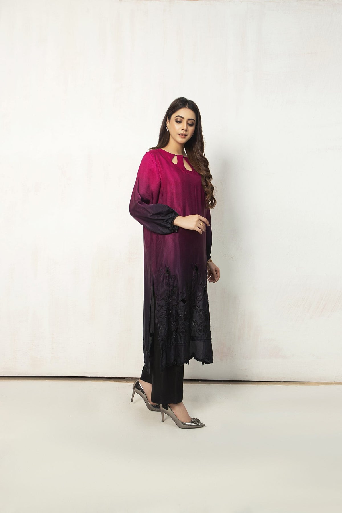 Sarah Salman | Basic Pret 2-Piece Silk