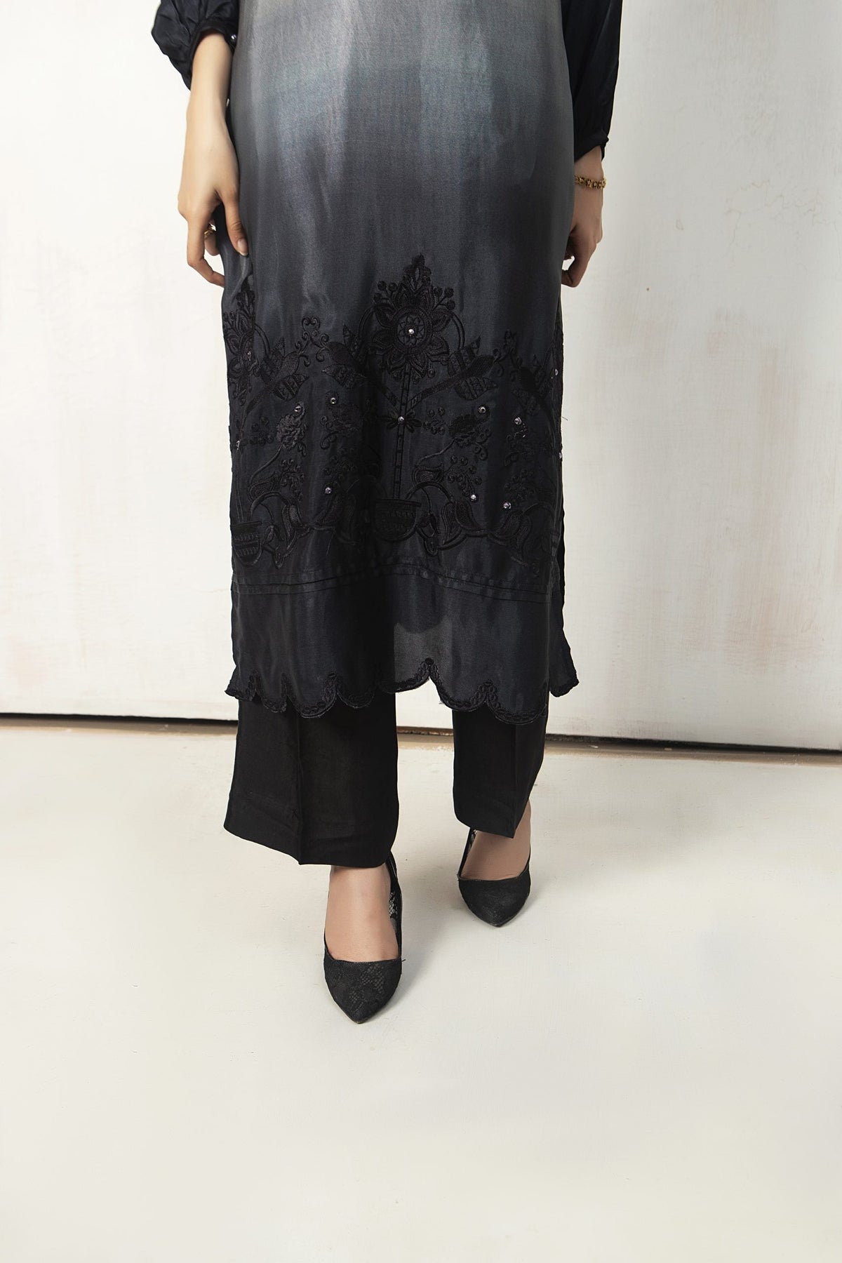 Sarah Salman | Basic Pret 2-Piece Silk