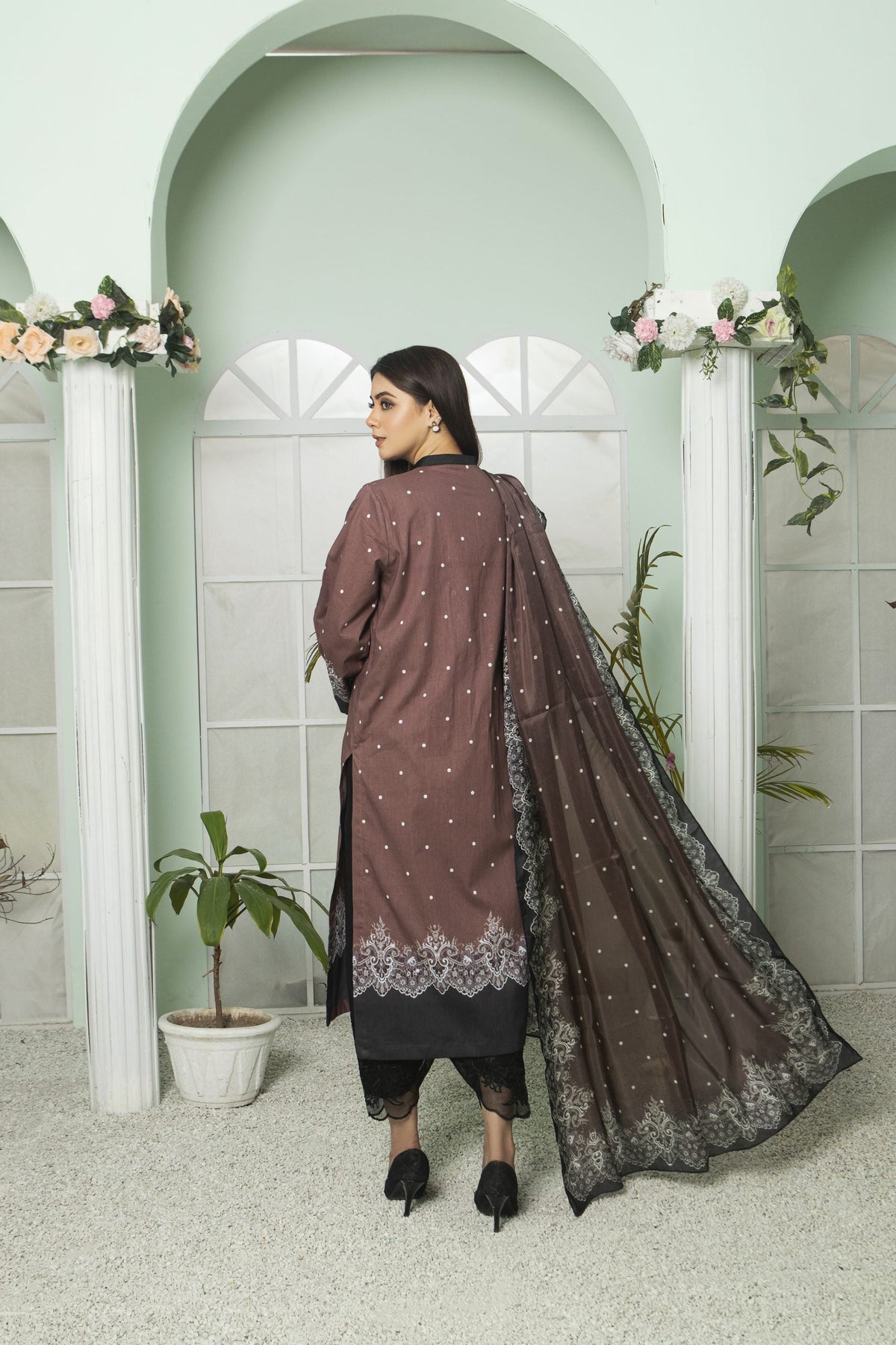 Sarah Salman | Basic Pret 3-Piece Cotton Silk
