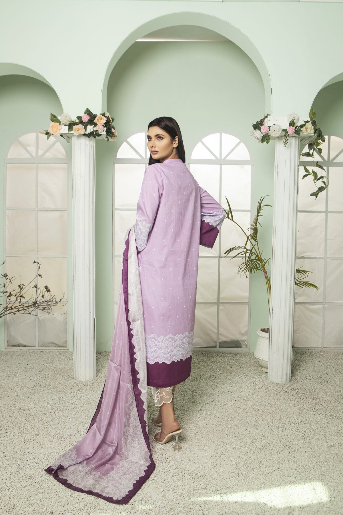 Sarah Salman | Basic Pret 3-Piece Cotton Silk