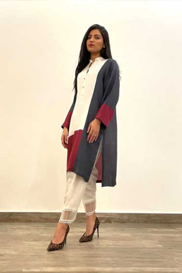 Sarah Salman | Basic Pret 1-Piece Cotton Silk