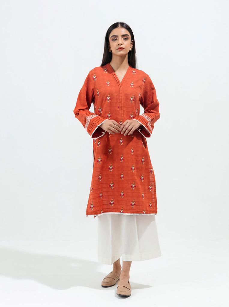 Beechtree | Embroidered Pret 1-Piece Doria Jacquard